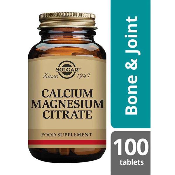 Calcium Magnesium Citrate Tablets - Pack of 100