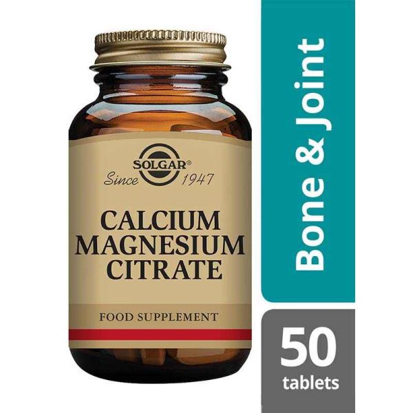 Calcium Magnesium Citrate Tablets - Pack of 50