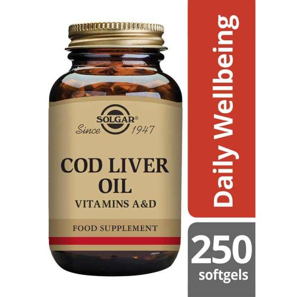 Cod Liver Oil Softgels - Pack of 250