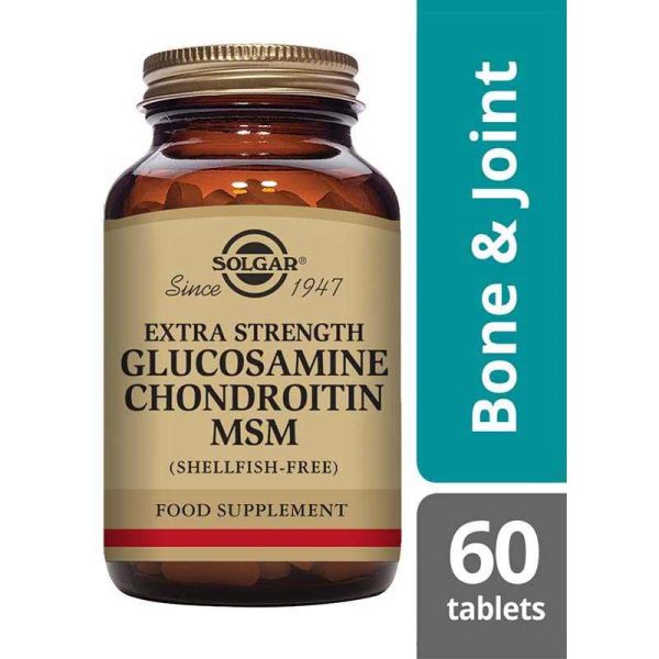 Extra Strength Glucosamine Chondroitin MSM Tablets - Pack of 60