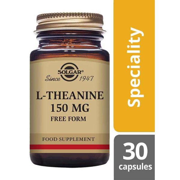 L-Theanine 150 mg Vegetable Capsules - Pack of 30