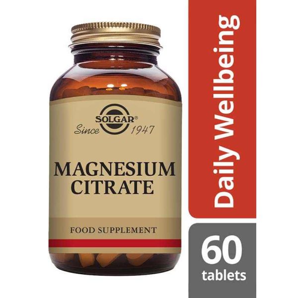 Magnesium Citrate Tablets - Pack of 60