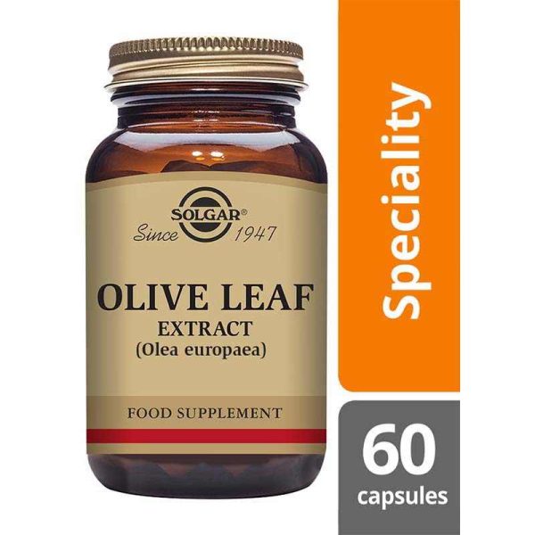 Olive Leaf Extract Vegetable Capsules - Pack of 60