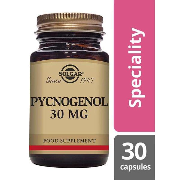 Pycnogenol 30 mg Vegetable Capsules - Pack of 30